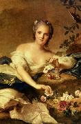 Jean Marc Nattier Portrait of Anne Henriette of France oil painting on canvas